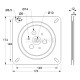 SWIVEL PLATE 174x174 / 80kg